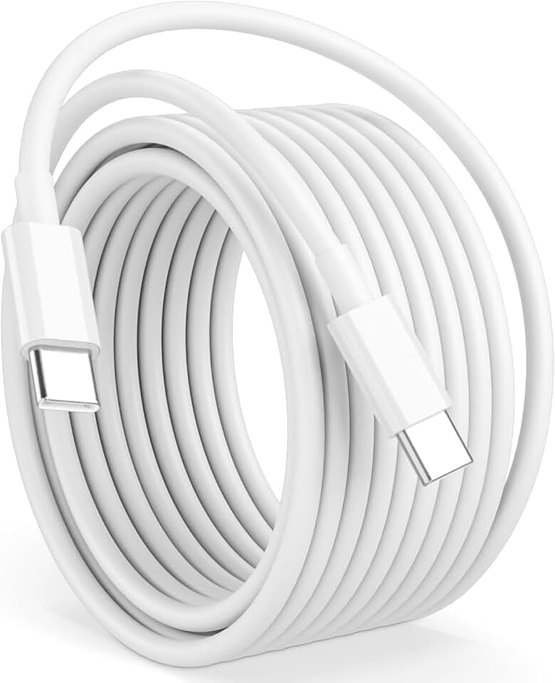 Cabepow 15FT USB C to USB C Cable, Long 60W USBC to USBC Cord Fast Charging