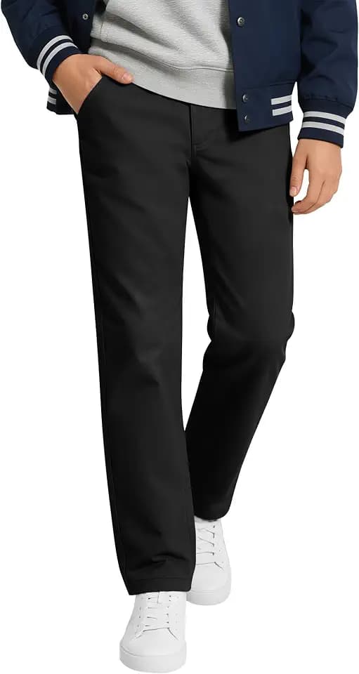 Boys Pull on School Uniform Pants Dress Pant
