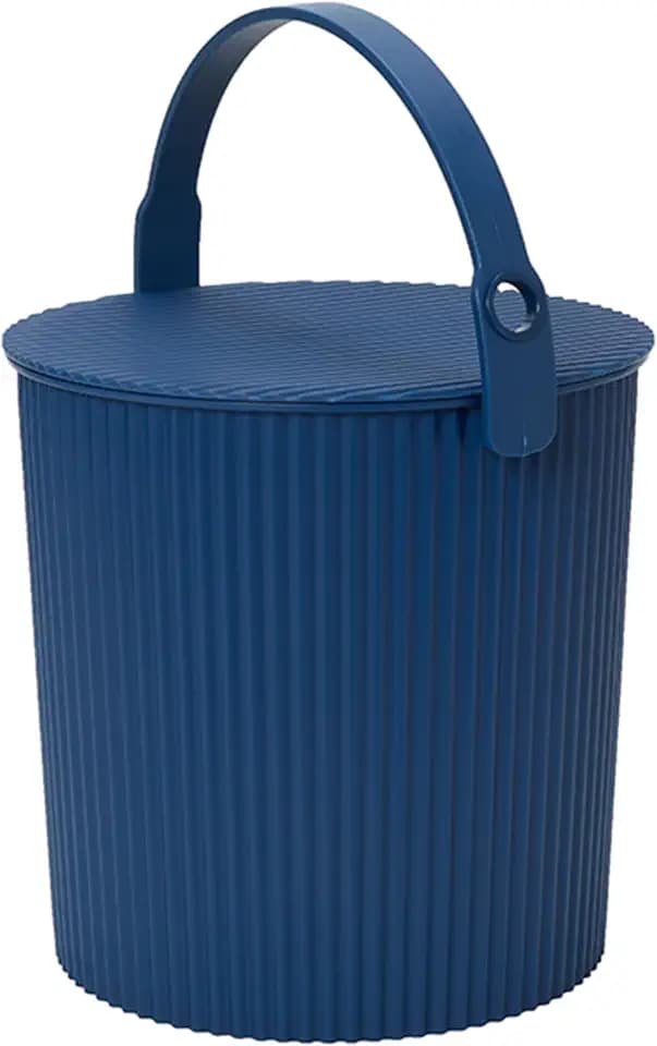 Large Bucket, 2.6 Gallon Heavy Duty Bucket with Lid & Handle