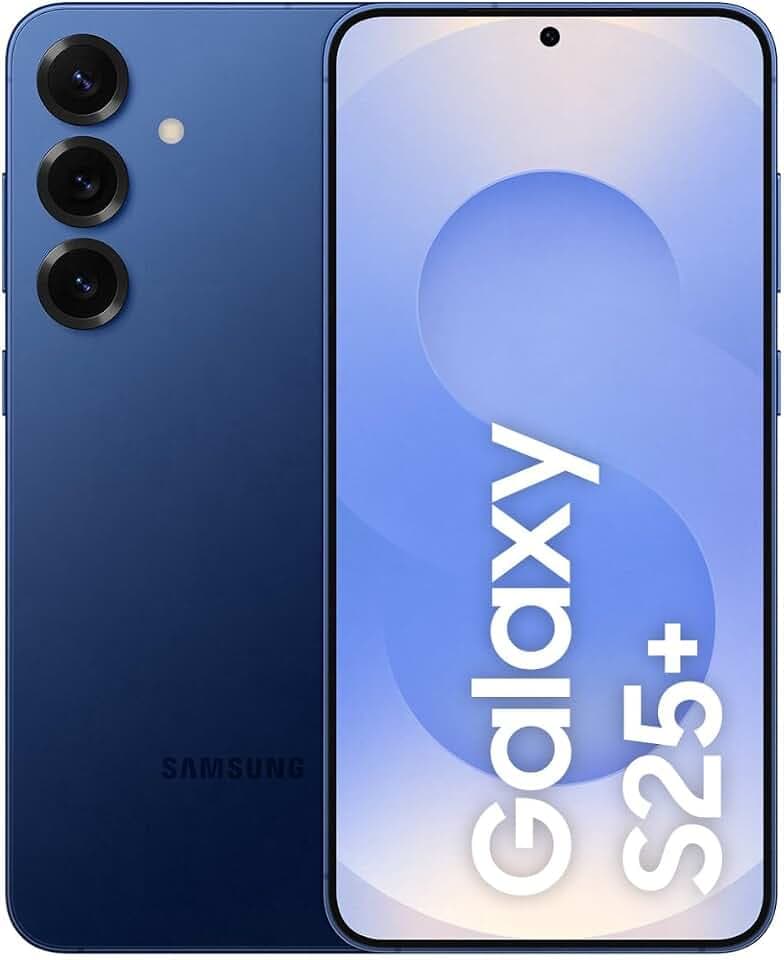 Samsung Galaxy S25+ AI Smartphone mit Galaxy AI, Ohne Vertrag, Handy mit Android, 12 GB RAM, 256 GB Speicher, 50-MP-Kamera, Navy, 3 Jahre Herstellergarantie [Exklusiv auf Amazon]
