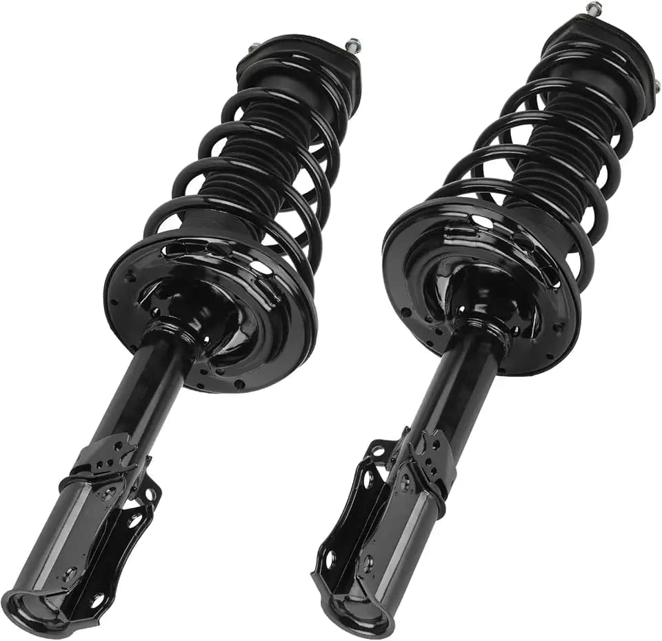 Rear w/Coil Strut Shock Absorber for Toyota Camry 2004-2006, for Lexus ES330 2004-2006(without adaptive variable suspension),Struts Shocks Spring Assembly Absorbers Replace for 172208 172207, 2005