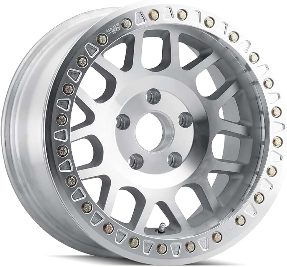 Tires Dirty Life MESA Race MACHINED BEADLOCK Wheel with Alloy Steel (17 x 9. inches /601 x 71 mm, -38 mm