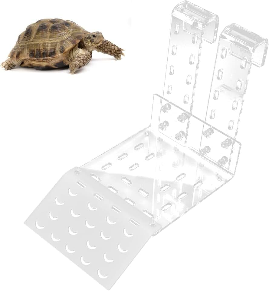 Schildkröten Plattform Transparent Verstellbar für Aquarium