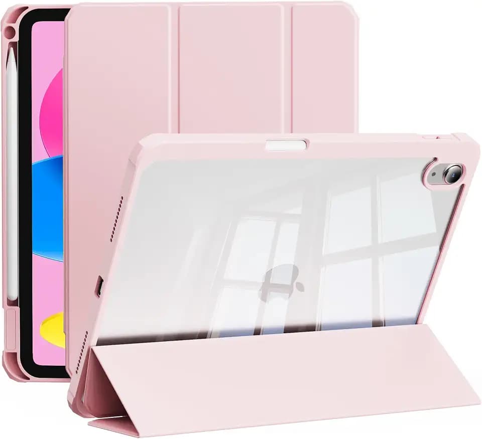 Case iPad (A16) 11th/10th Gen 11/10.9 Inch 2025/2022, Pink