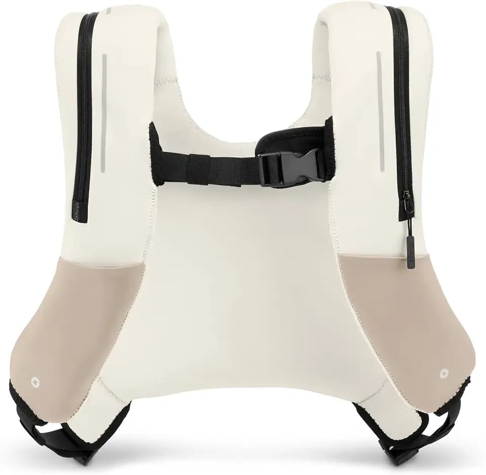 ZULU Weighted Vest Machine Washable Fresh Layer™ for Women & Men for Walking, Running & Strength Training, Phone Pockets, Adjustable Reflective Straps | 12lbs, 16lbs, 20lbs