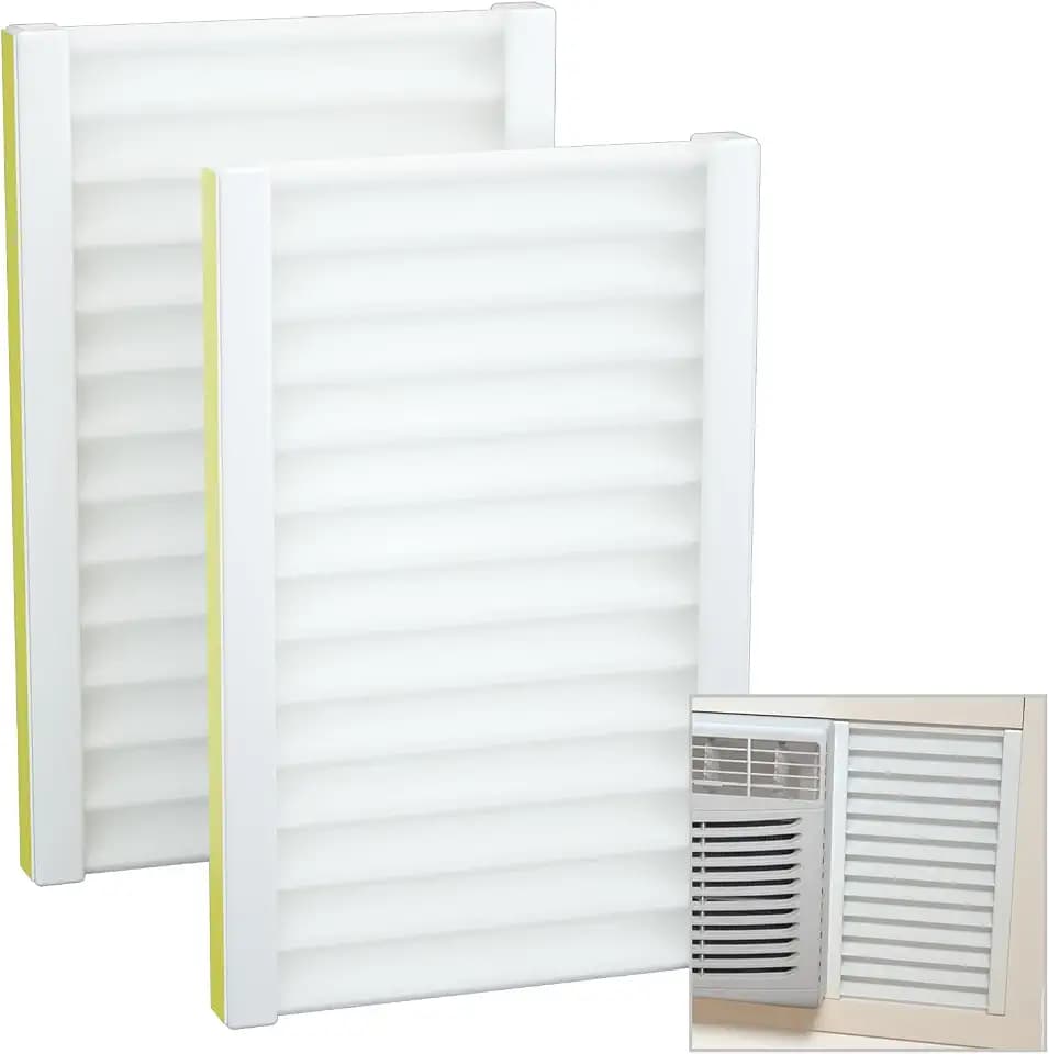 Window AC Side Insulation Foam Panels, Thermal Insulation & Draft Sealing
