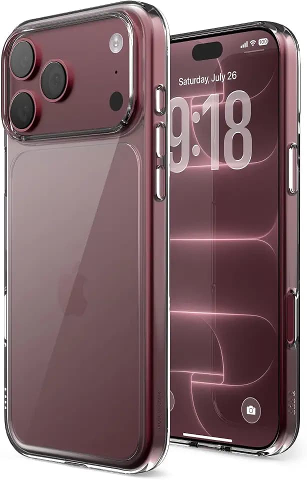 elago Hybrid Clear Case for iPhone 18 Pro Max & iPhone 17 Pro Max