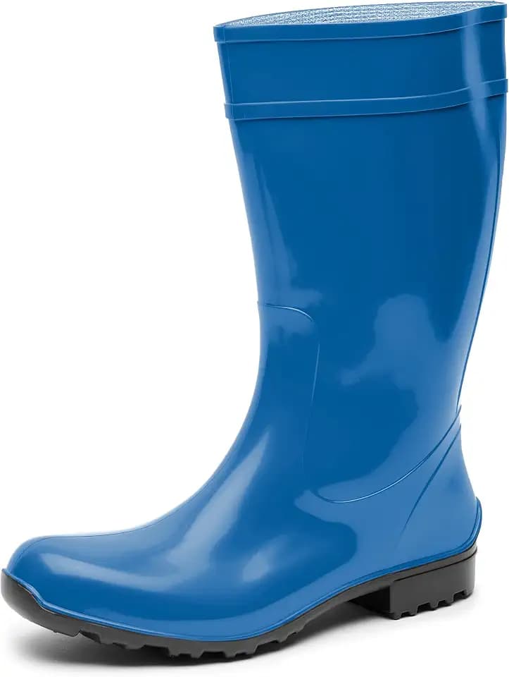 Ladeheid Damen Gummistiefel 100% Wasserdticht Regenstiefel Damen LA-967
