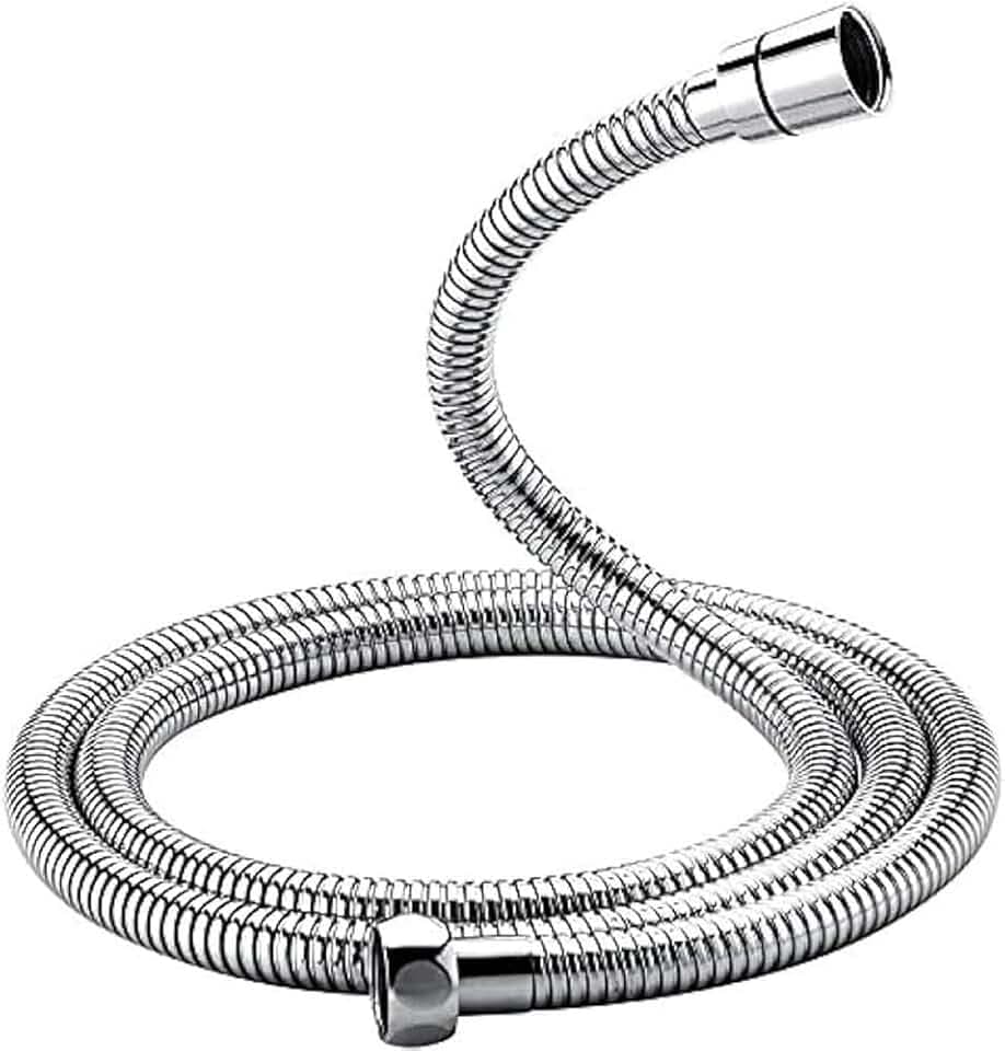 GRIFEMA Duschschlauch 1,5 m Edelstahl Brauseschlauch, Anti-Knick & Leckfrei