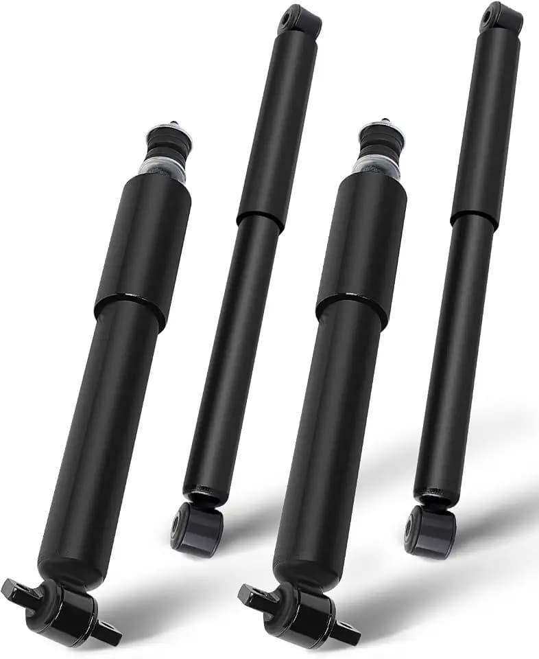 SCITOO Front Rear Shocks 4pcs for Silverado 1500 RWD shock absorbers
