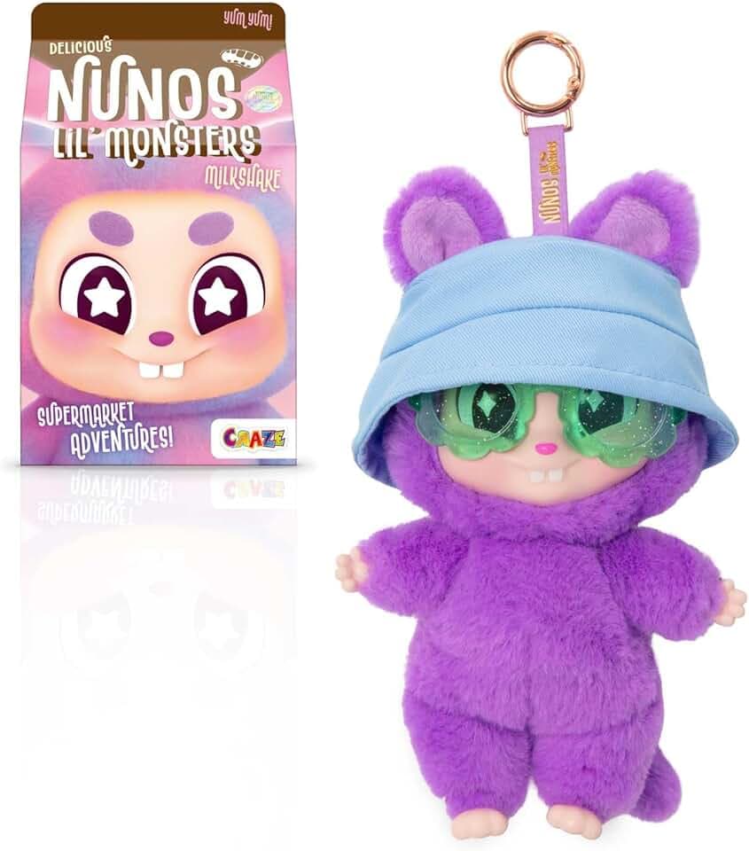 CRAZE Nunos Lil’ Monsters Überraschungsbox Plüschtier zum Sammeln
