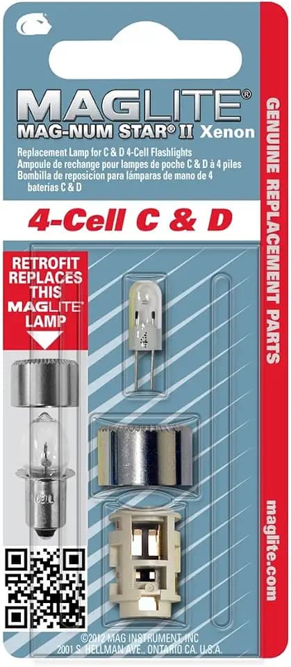Mag LMXA401 4 Cell Krypton Flashlight Replacement Bulb
