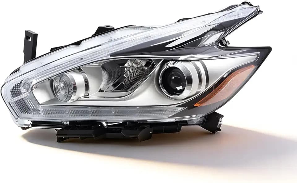 Left Headlight Assembly Compatible with Murano S/SL/SV 2015-2018