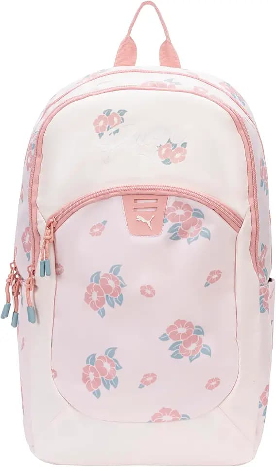 PUMA Kids' Rally 300 Backpack, Jasmine Flower/Seafoam, One Size