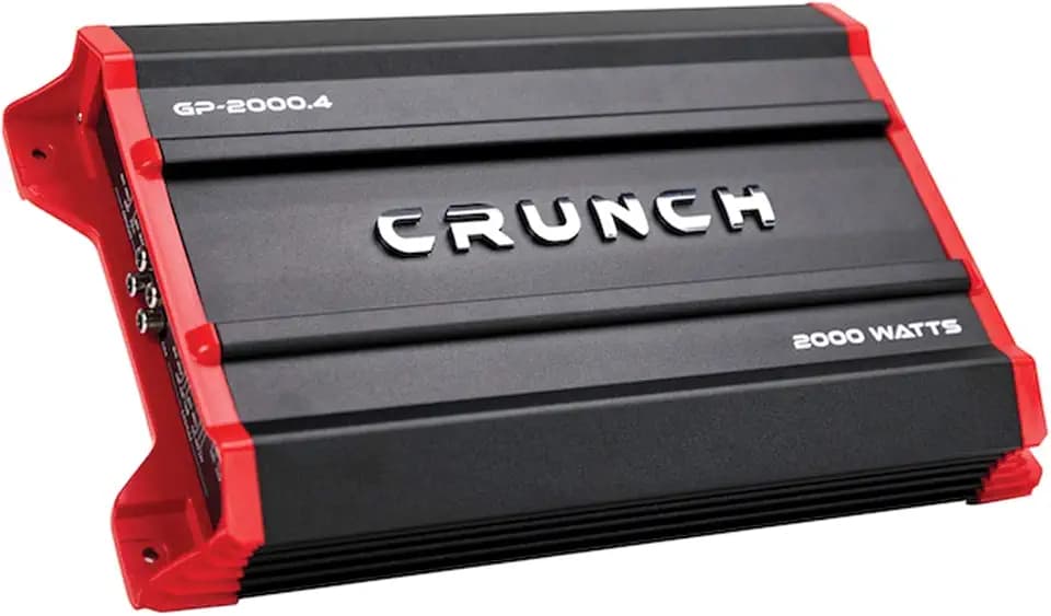 Crunch GP-2000.4 Ground Pounder Amp (4 Channels, 2,000 Watts, Class AB)