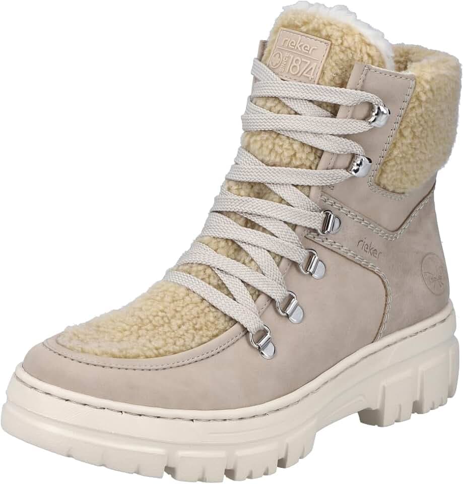 Rieker Winter Boot Ginger/Beige/Champig beige
