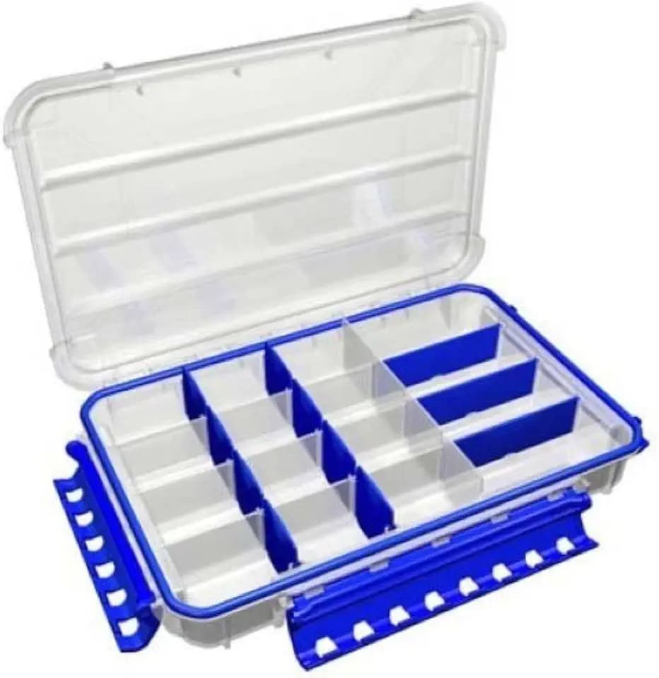Flambeau Outdoors WP5005 Waterproof Tuff Tainer, 20 Compartments, Zerust
