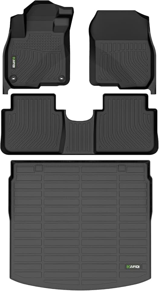 Car Mats & Cargo Liner Set Fit for 2017-2022 Honda CRV Floor Mats