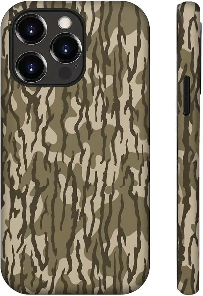 Case Compatible with iPhone 14 for iPhone 13,Camo Camouflage Phone Case Hybrid 2-Layer Hard Shell,Shockproof Soft for Girl Women Boy Men