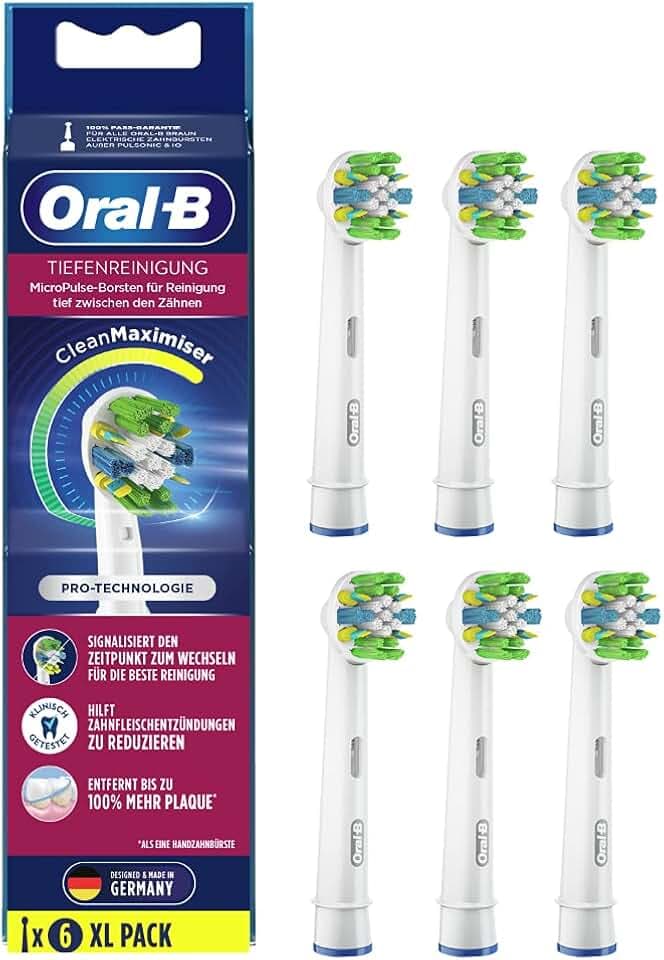 Oral-B Aufsteckbürsten Tiefenreinigung Clean Maximizer 6er