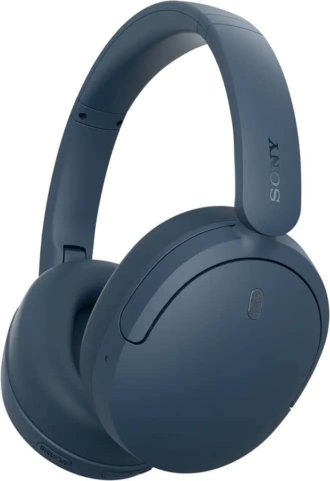 Sony WH-CH730N Wireless Noise Cancelling Over-Ear Headphones, Blue