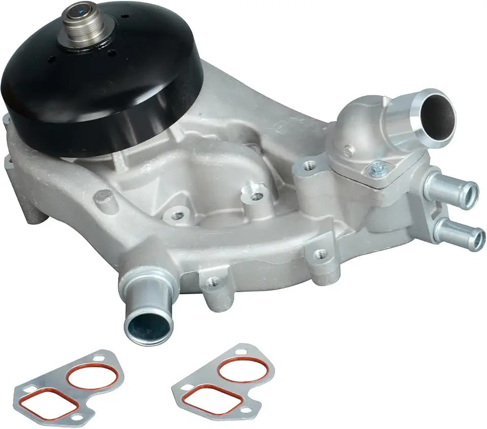 AW6009 Water Pump with Thermostat Compatible with Chevrolet Silverado Tahoe