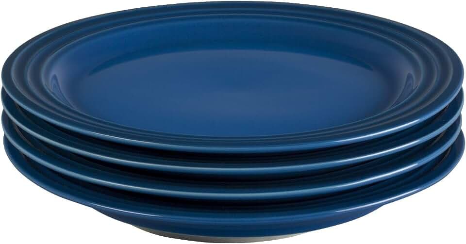 Le Creuset Stoneware Set of 4 Salad Plates, 8.5" each, Marseille