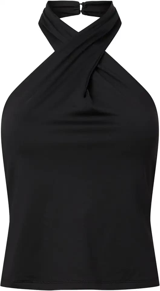 Pieces Damen Pieces Female Neckholder-top Pclula Pclula Halterneck Top JRS (1er Pack)