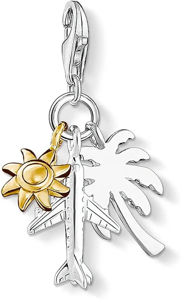 THOMAS SABO Damen-Charm-Anhänger Seestern Charm Club 925 Sterling Silber 1528-051-14