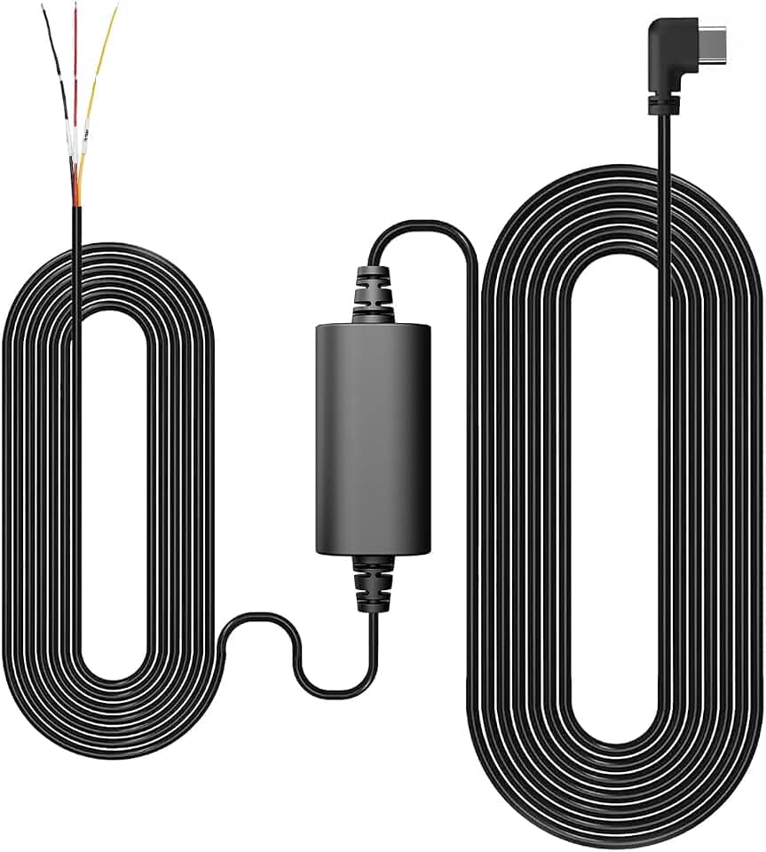 BOTSLAB Dashcam-Hardwire-Kit(Typ-C) für Dashcam G980H/G980H Pro/G980H 3 Kanal/G980H 4 Kanal