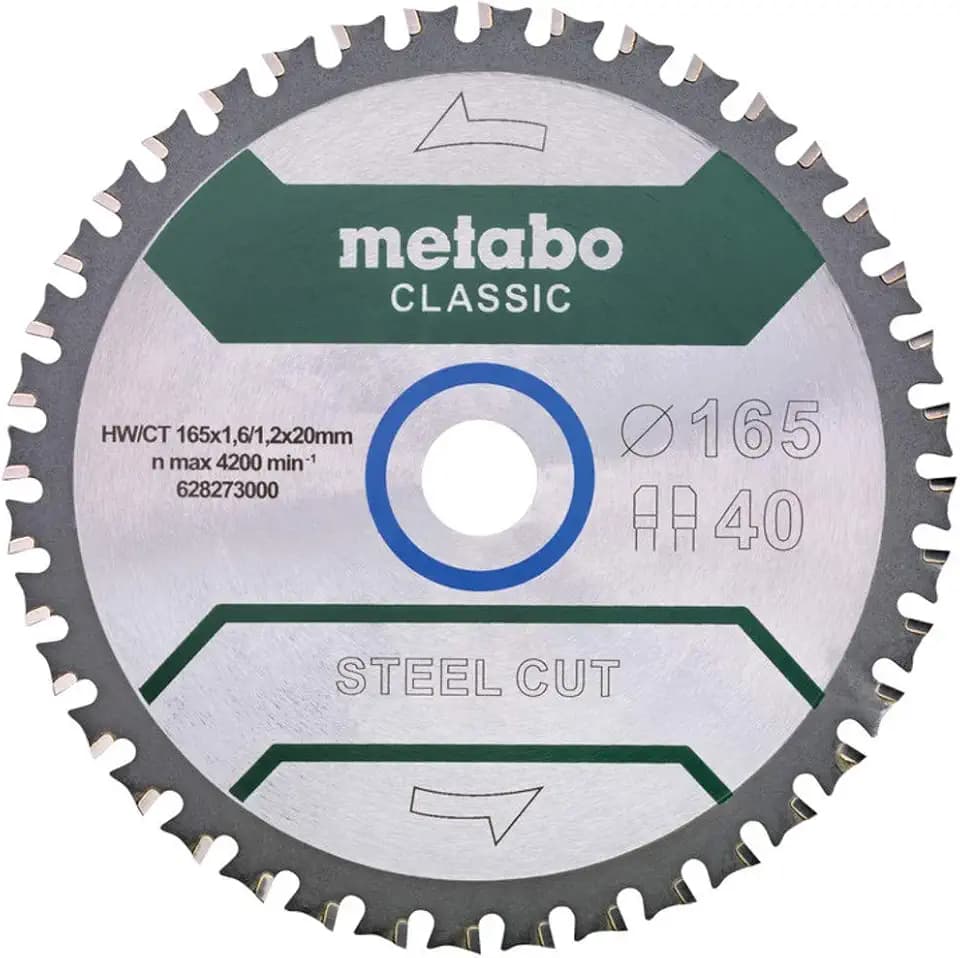 Metabo Sägeblatt "steel cut/sandwich panel - classic", 235 x 30 mm, Zähne 50 FZ/FA 4° /B # 628683000