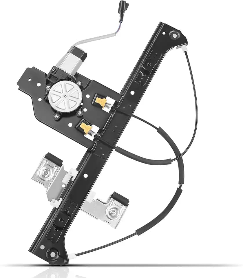 A-Premium Rear Passenger Side Power Window Regulator with Motor (2-Pin)