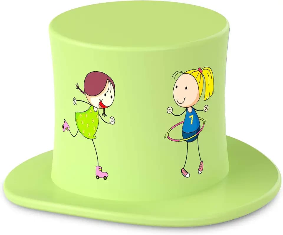 TechniSat TECHNIFANT Hütchen Spiel- und Bewegungslieder (Lieder und Hits zum Lachen, Tanzen und Mitsingen, Spielzeit ca. 52 Minuten, Audioinhalte geeignet für Kinder ab 1 Jahr, Deutsch) hellgrün