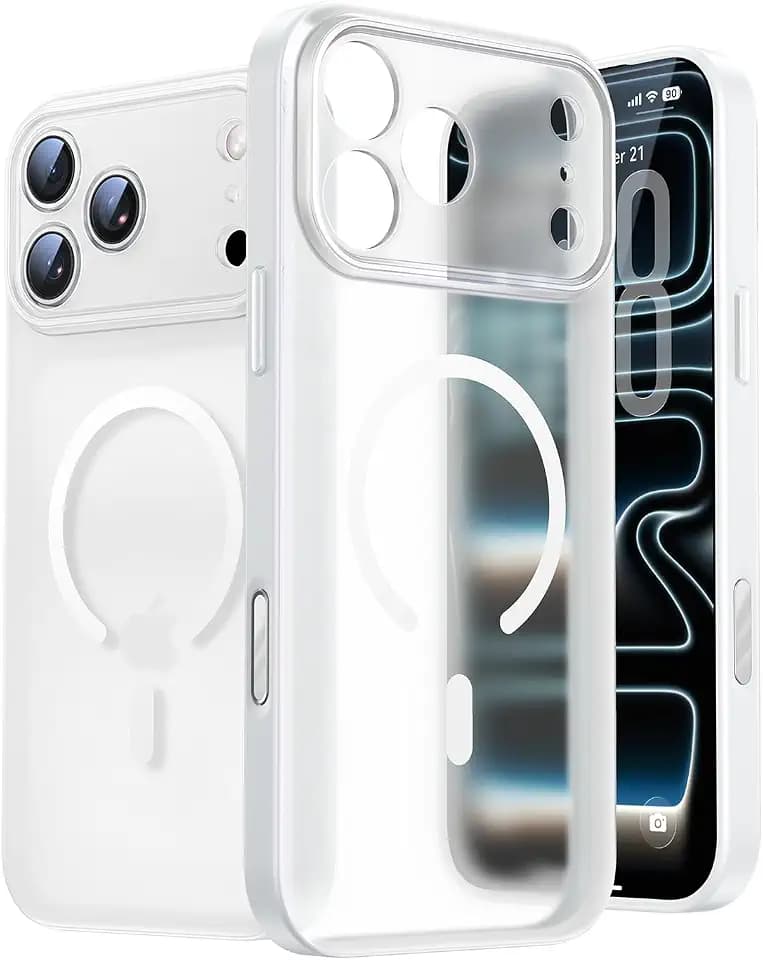 KIMMOO MagX für iPhone 17 Pro Hülle mit vollständigem Kameraschutz