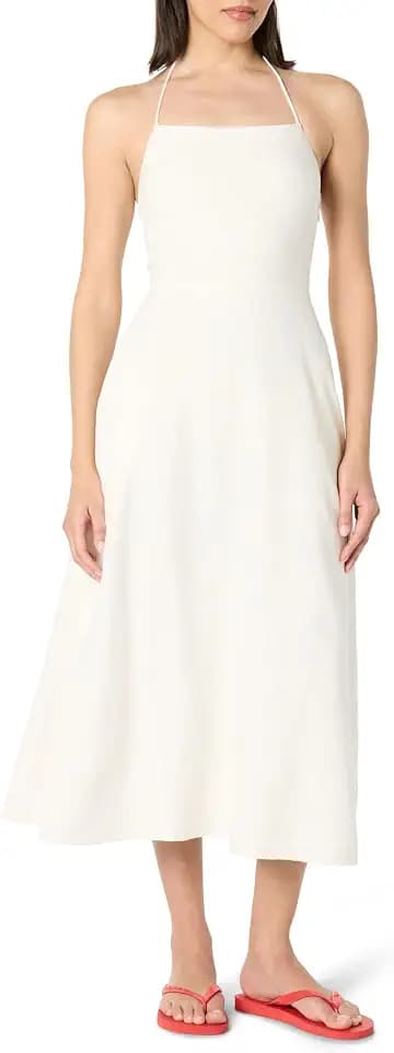 The Drop Womens Halter Midi Dress