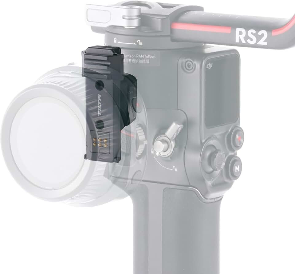 Tilta Nucleus Nano II Handrad zu DJI Ronin Control Adapter, Kompatibel mit DJI RS3 Pro Gimbal-Gehäuse, Fokusmotor und Nucleus Nano II Handrad WLC-T05-DCA