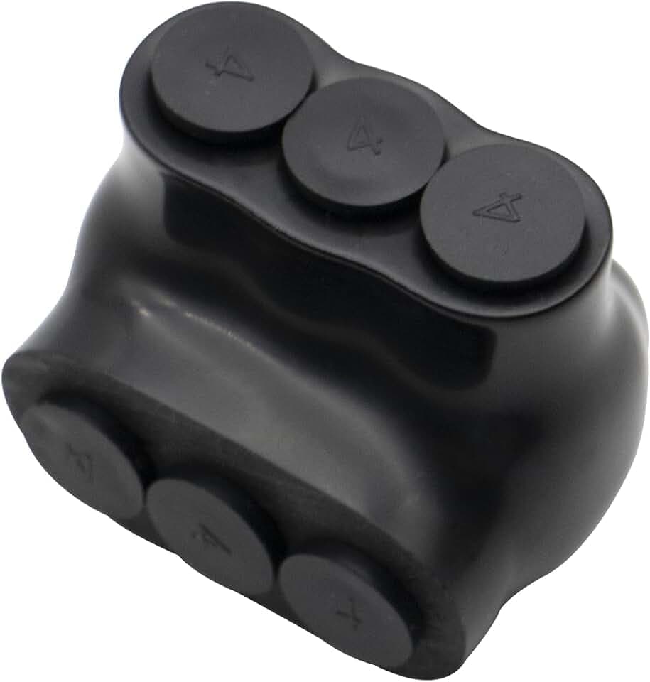 MAKERELE 1PC 3 Port Insulated Inline Splice Connectors for 4-14AWG