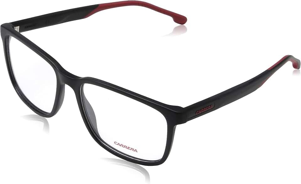 Carrera 8871 003/17 MATT BLACK Eyewear Men's Acetate, Standard, 57