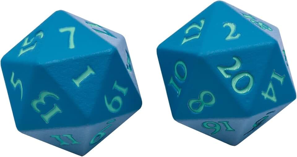 Ultra Pro UP - Vivid Heavy Metal Dice: Teal