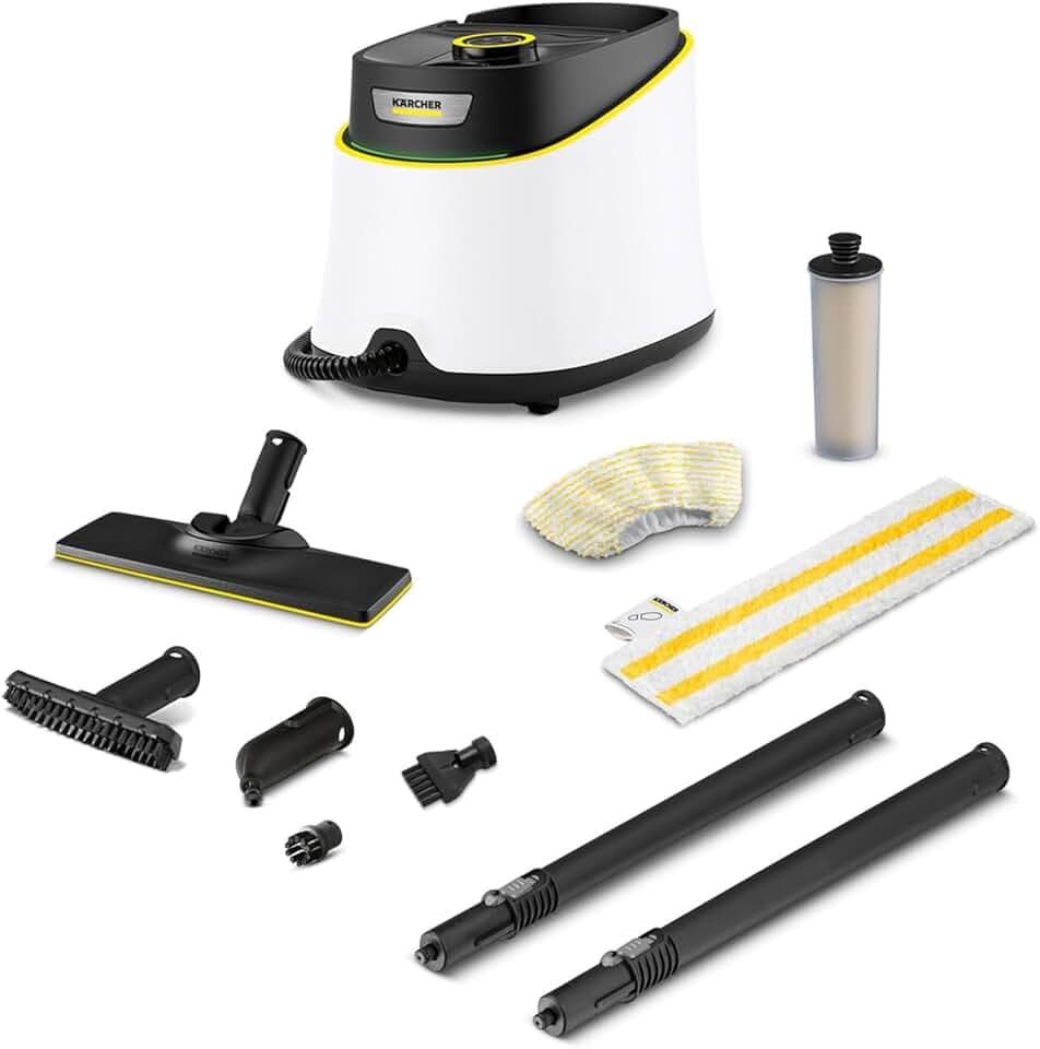 Kärcher Dampfreiniger SC 3 Deluxe, Dampfdruck: 3,5 bar, Aufheizzeit: 30 s