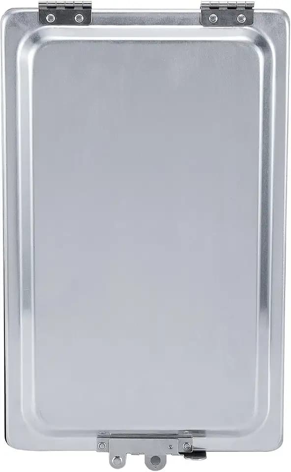 Truck and Trailer Aluminum Manifest Holder Waterproof Box with Stainless Steel Hinges and Latch, Document Holder Kit (1)