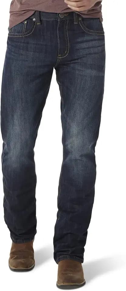 Wrangler Herren 20X No. 42 Vintage Bootcut-Jeans Stretch