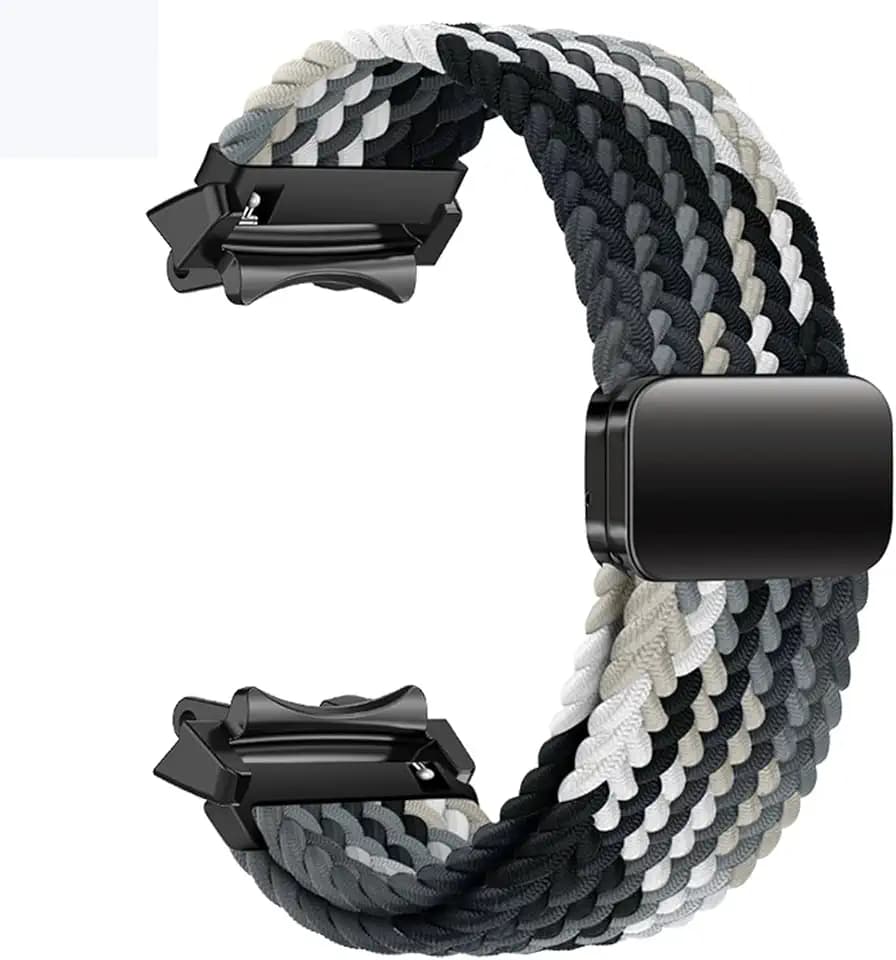 Nylon Sport Writhbands Compatible with Amazfit T-Rex 3 Watch Bnads, Soft Breathable Braided Wristbands for T-Rex 3 Band Straps Women Men