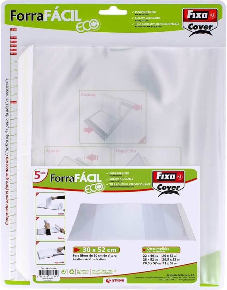 Fixo 1014500 – Kleidet einfache Eco mit Klappdeckel, verstellbar 300 x 520 mm