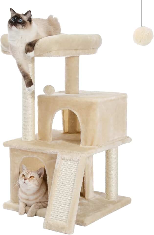 PETEPELA Katzenbaum, 86cm Kratzbaum, Kratzbäume Katzenmöbel
