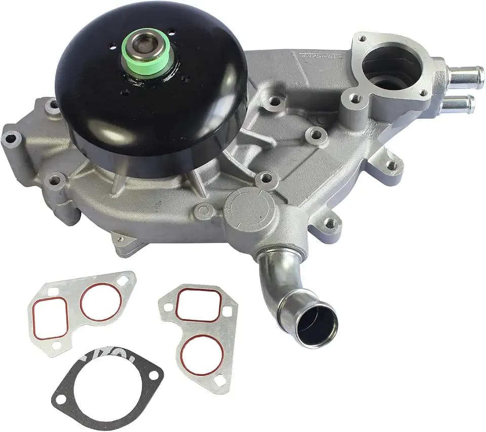 Water Pump With Gasket Replacement For Chevrolet GMC Tahoe Yukon 4.8L 5.3L 6.0L Vortec Replaces AW5087, AW5104, 130-7340, 130-7341, 130-7320, WP-9409, T7052, 45005, 19195104, 12456113