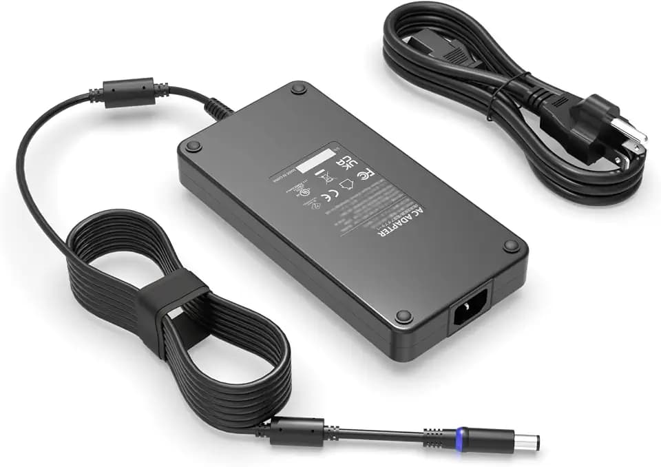 Superer 240W Fast Charger (UL Safety Certified) Fit for Alienware Laptop M15 R6 R5 R3 R4 R7 M17 R2 R5 X15, for Dell G15 5535 5530 5520 5510 5511 G16 7620 G7 G5 Gaming Laptop Power Supply Cord Adapter
