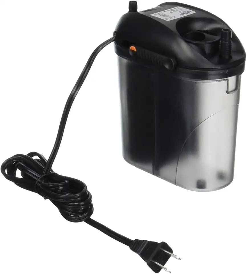 Zoo Med Nano 10 External Canister Filter, up to 10 Gallons,Black