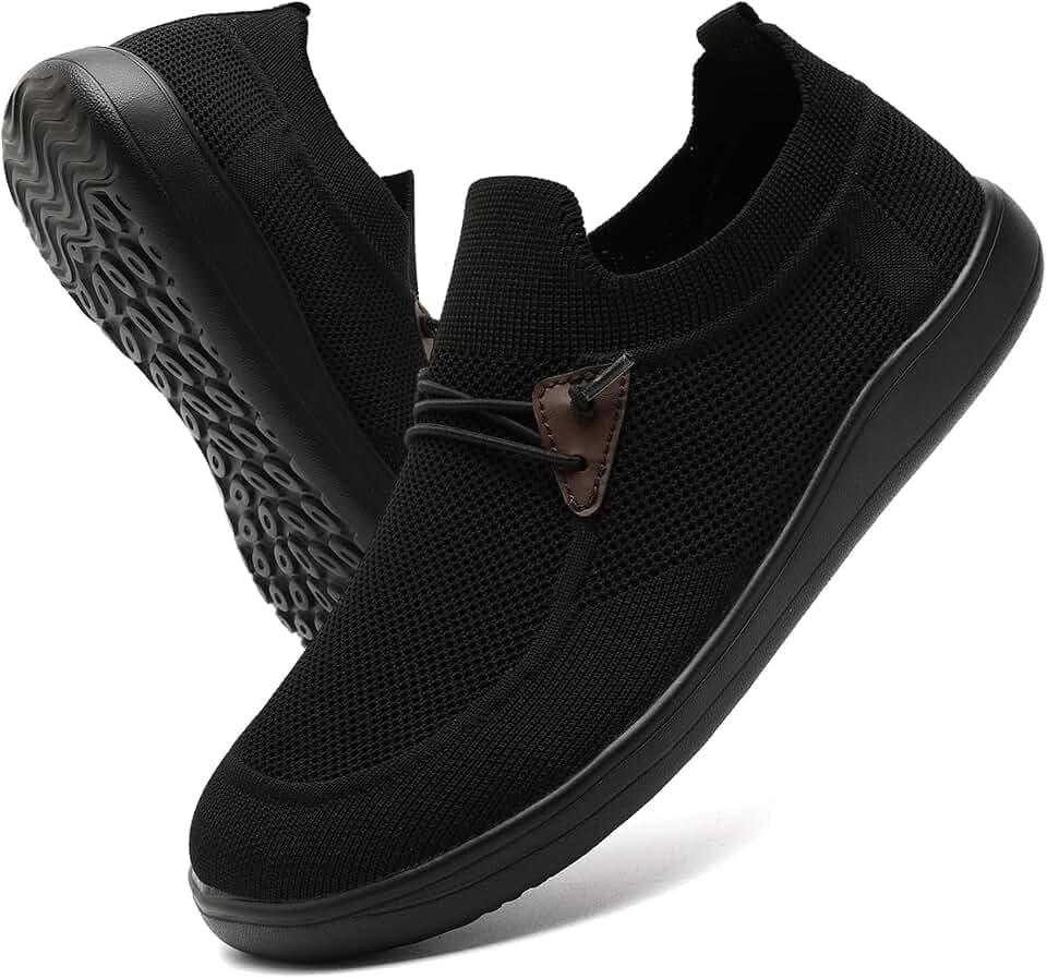 Mens Casual Loafers Shoes Slip On Fashion Walking Dress Sneakers Business Work Lightweight