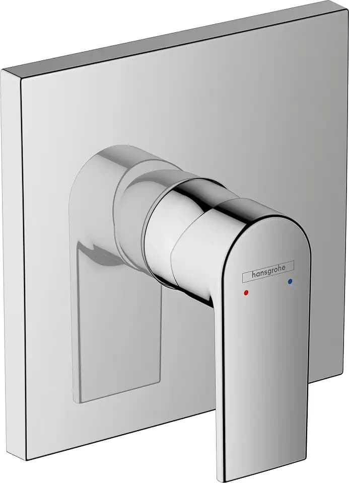 hansgrohe Duscharmatur Vernis Shape, Unterputz Brausebatterie für 1 Funktion, Chrom